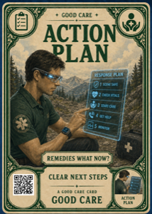 Action Plan fortune card